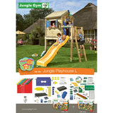 Jungle Gym Playhouse Grow With Me Large Playhouse (T430-250) Buy Online - Your Little Monkey