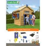 Jungle Gym Playhouse Grow With Me Small Playhouse (T430-150) Buy Online - Your Little Monkey