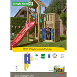 Jungle Gym Cabin add-on (Play House) (T450-245) Buy Online - Your Little Monkey