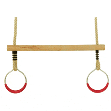 Garden Games Wooden Trapeze Bar ATJE36 Buy Online - Your Little Monkey