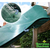 Garden Games Slide, Heavy Duty Wavy Green 3m ATJE153.1* Buy Online - Your Little Monkey