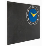 Blue Rabbit Black board with Clock - Your Little Monkey