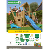 Jungle Gym Boat Module T450-410 Buy Online - Your Little Monkey