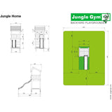 Jungle Gym Home Climbing frame (T401-103) Buy Online - Your Little Monkey