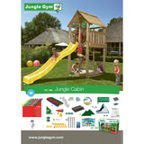 Jungle Gym Cabin Climbing frame (T401-060) Buy Online - Your Little Monkey