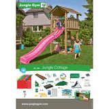 Jungle Gym Cottage Climbing frame (T401-090) Buy Online - Your Little Monkey