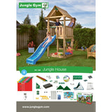 Jungle Gym House Climbing frame (T401-095) Buy Online - Your Little Monkey