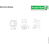Jungle Gym Mini Picnic Module T450-261 Buy Online - Your Little Monkey