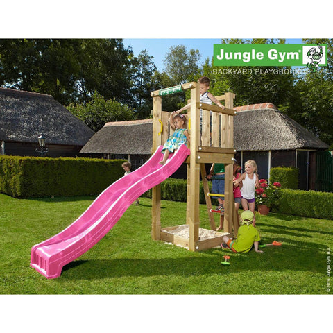 Climbing frame and slide for best sale small garden